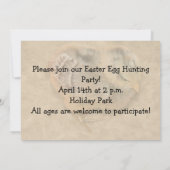 Chick - Fluffy Baby Chicken Easter Kaart (Achterkant)