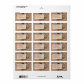 Chick - Fluffy Baby Chicken Etiket (Full Sheet)