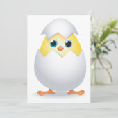 Chick Hatching Kaart (Staand voorkant)