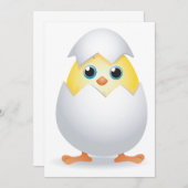 Chick Hatching Kaart (Voorkant / Achterkant)