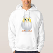 Chick Hatching Yellow Chicken Hoodie (Voorkant)