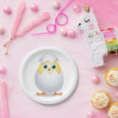 Chick Hatching Yellow Chicken Paper Borden Papieren Bordje (Feest)