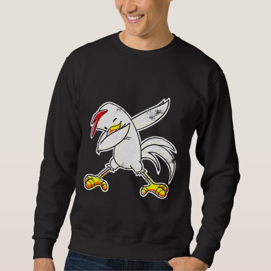 Chick Hen Dabbing Chicken Trui (Voorkant)