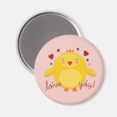 CHICK HOU VAN JE! -magneet Magneet (Voorkant / Achterkant)