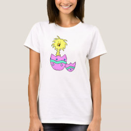 Chick in paasei t-shirt