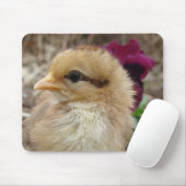 Chick in Pansy Garden Muismat (Met muis)