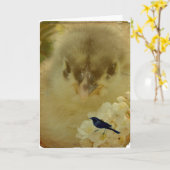 Chick Kaart (Gele Bloem)