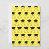 Chick Kind Kindergarten Elementary Graduation Part Kaart (Achterkant)