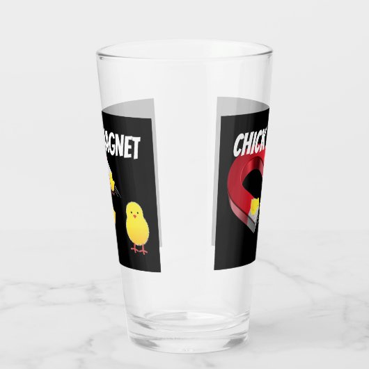 CHICK Maan Glas (Rechts)