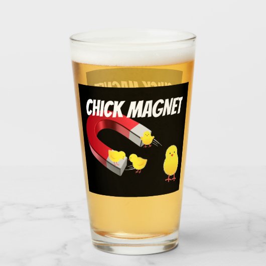 CHICK Magneet Glas (Voorkant gevuld)