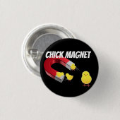 CHICK Magneet Ronde Button 3,2 Cm (Voorkant /achterkant)
