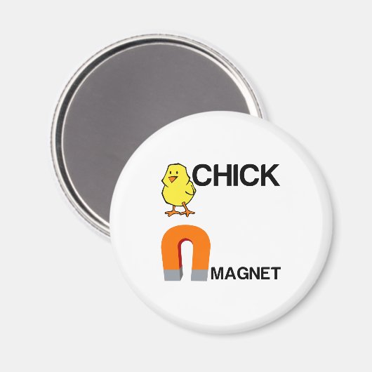 CHICK MAGNET (Voorkant / Achterkant)