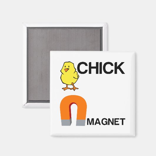 CHICK MAGNET (Voorkant / Achterkant)