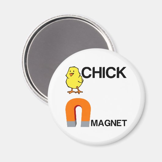 CHICK MAGNET (Voorkant / Achterkant)