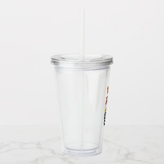 Chick Magnet Acryl Drinkbeker (Rechts)