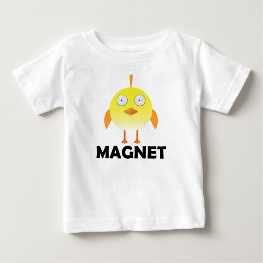 Chick Magnet - Baby Fine Jersey T-Shirt (Voorkant)