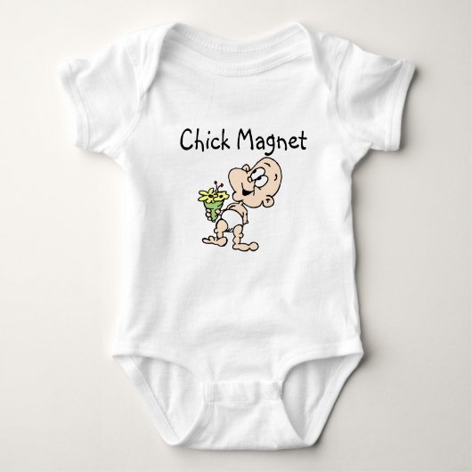 Chick Magnet Baby T-Shirt (Voorkant)
