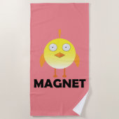 Chick Magnet - Beach Towel Strandlaken (Voorkant)