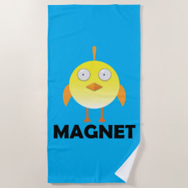 Chick Magnet - Beach Towel Strandlaken