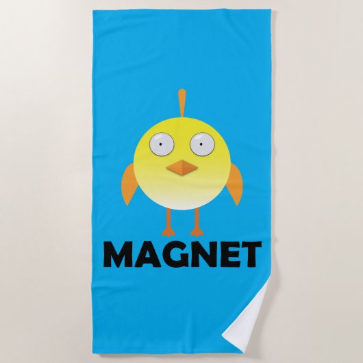 Chick Magnet - Beach Towel Strandlaken (Voorkant)