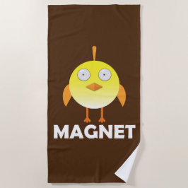 Chick Magnet - Beach Towel Strandlaken