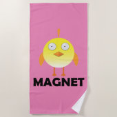 Chick Magnet - Beach Towel Strandlaken (Voorkant)