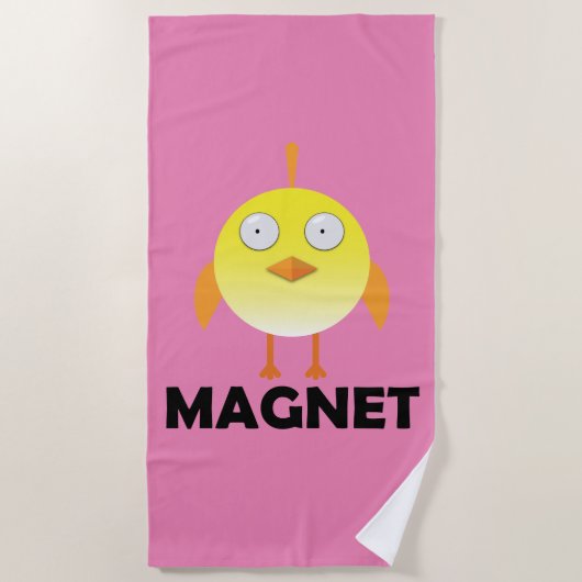 Chick Magnet - Beach Towel Strandlaken (Voorkant)