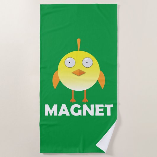Chick Magnet - Beach Towel Strandlaken (Voorkant)