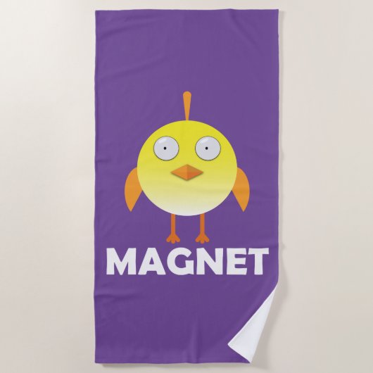Chick Magnet - Beach Towel Strandlaken (Voorkant)