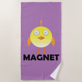 Chick Magnet - Beach Towel Strandlaken