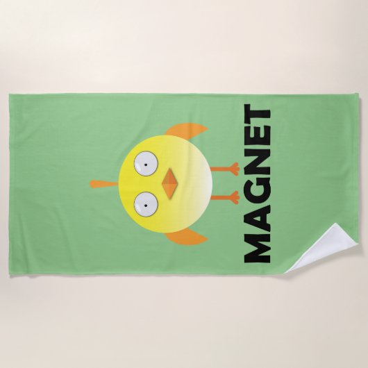 Chick Magnet - Beach Towel Strandlaken (Voorkant)