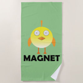 Chick Magnet - Beach Towel Strandlaken