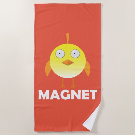Chick Magnet - Beach Towel Strandlaken (Voorkant)