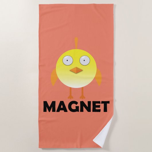 Chick Magnet - Beach Towel Strandlaken (Voorkant)