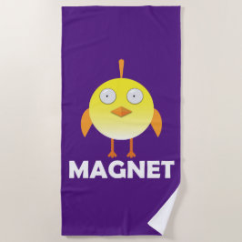 Chick Magnet - Beach Towel Strandlaken