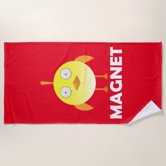 Chick Magnet - Beach Towel Strandlaken (Voorkant)