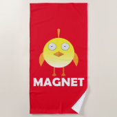 Chick Magnet - Beach Towel Strandlaken (Voorkant)