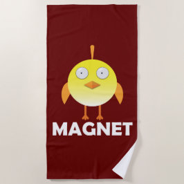 Chick Magnet - Beach Towel Strandlaken