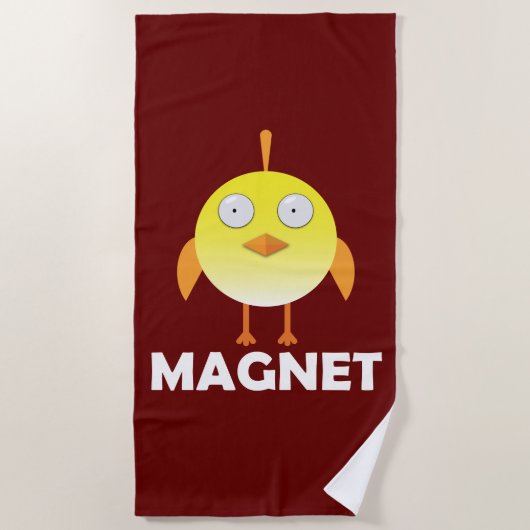 Chick Magnet - Beach Towel Strandlaken (Voorkant)