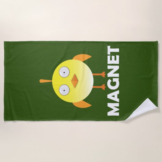 Chick Magnet - Beach Towel Strandlaken (Voorkant)