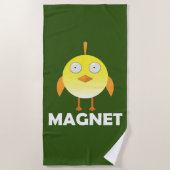 Chick Magnet - Beach Towel Strandlaken (Voorkant)