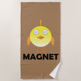 Chick Magnet - Beach Towel Strandlaken