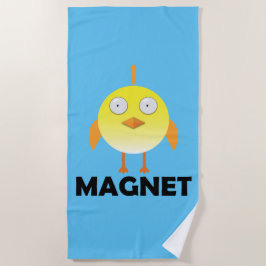 Chick Magnet - Beach Towel Strandlaken