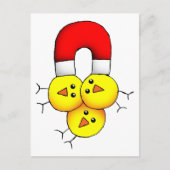 Chick Magnet Briefkaart (Voorkant)