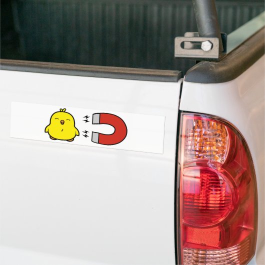 Chick Magnet Bumpersticker (Op Truck)