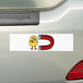 Chick Magnet Bumpersticker (Op auto)