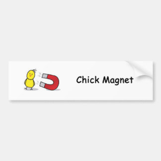 Chick Magnet Bumpersticker