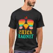 Chick Magnet & Cute Easter Egg Spring Out T-shirt (Voorkant)