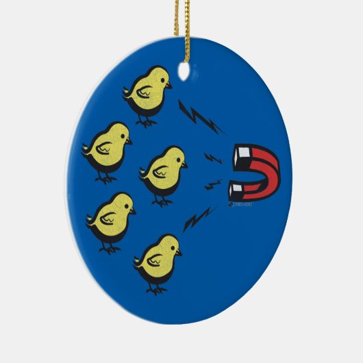 CHICK MAGNET FUNNY CHRISTMAS ORNAMENT (Rechts)