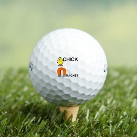 CHICK MAGNET GOLFBALLEN (Insitu Shirt)